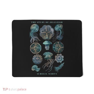 Earth Day The Study Of Jellyfish Mousepad