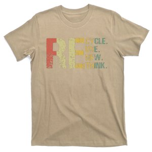 Earth Day Tee Recycle Reuse Renew Rethink T-Shirt