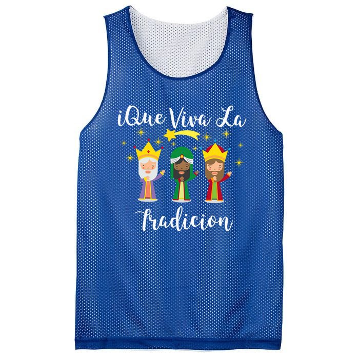 Epiphany Day Three Wise Los Reyes Magos Dia De Reyes Meaningful Gift Mesh Reversible Basketball Jersey Tank