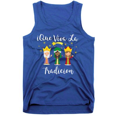 Epiphany Day Three Wise Los Reyes Magos Dia De Reyes Meaningful Gift Tank Top