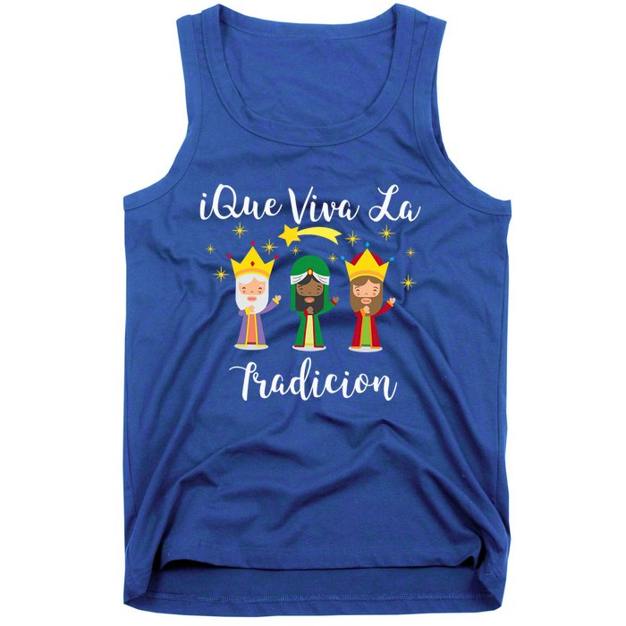 Epiphany Day Three Wise Los Reyes Magos Dia De Reyes Meaningful Gift Tank Top