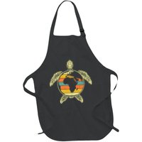 Earth Day Turtle Retro Apron
