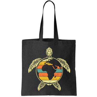 Earth Day Turtle Retro Bag