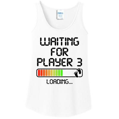 Expectant Dad To Be Gamer Pregnancy Announcement Player 3 Ladies Essential Tank