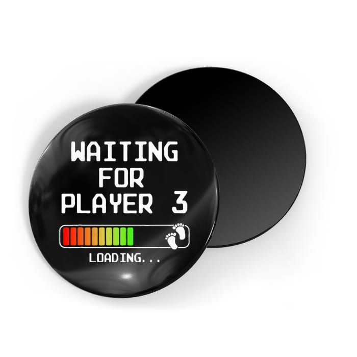 Expectant Dad To Be Gamer Pregnancy Announcement Player 3 Magnet