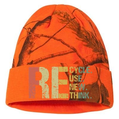 Earth Day Tee Recycle Reuse Renew Rethink Kati Licensed 12" Camo Beanie