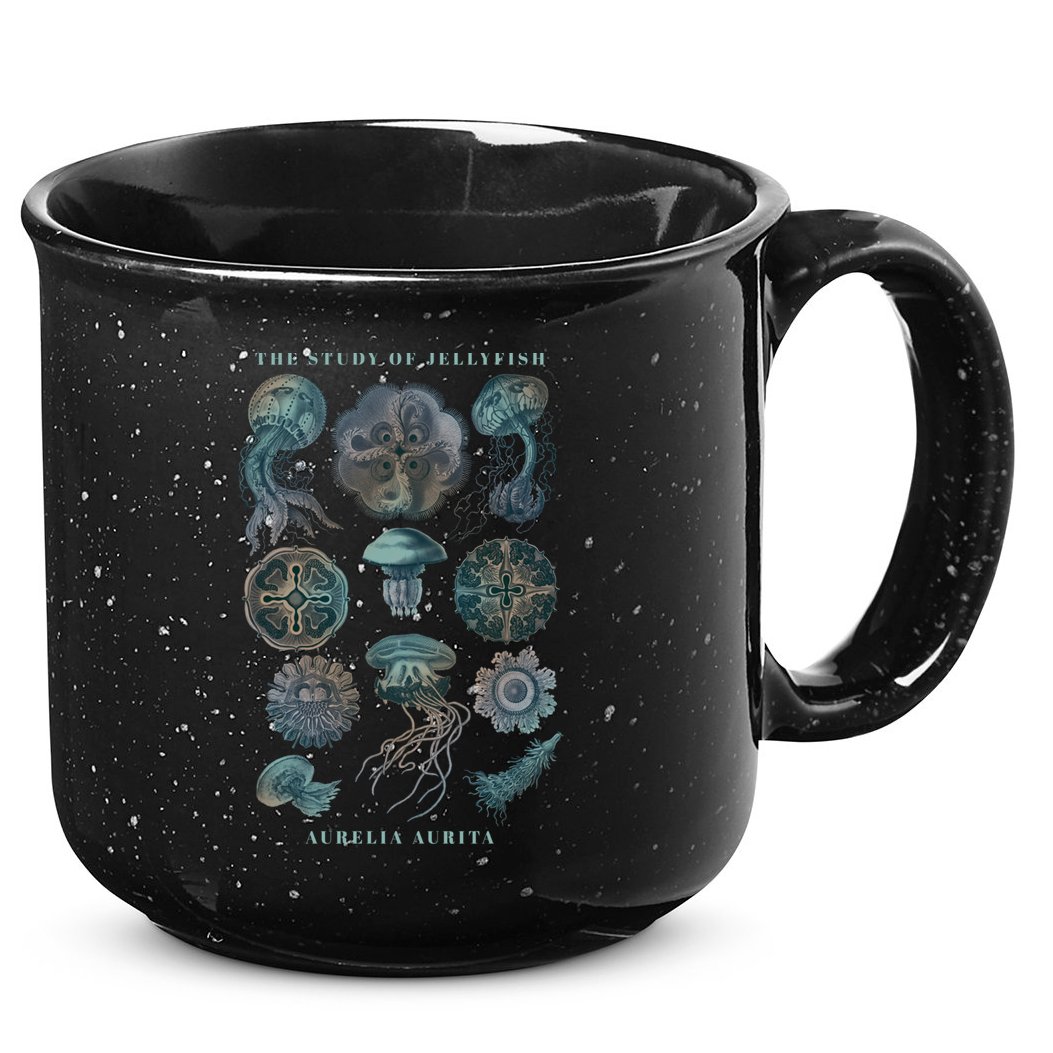 Earth Day The Study Of Jellyfish Gift 15oz Campfire Ceramic Mug