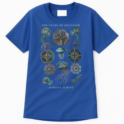Earth Day The Study Of Jellyfish Gift Tall T-Shirt