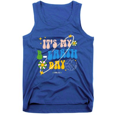 Earth Day Tee Its My Bcool Giftearth Day Funny Birthday Earth Day Gift Tank Top