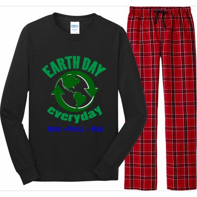 Earth Day Tee Everyday Is Earth Day Funny Gift Long Sleeve Pajama Set