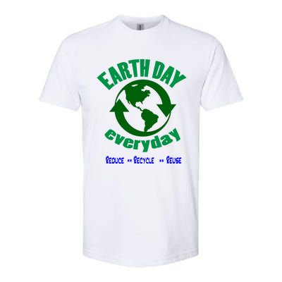 Earth Day Tee Everyday Is Earth Day Funny Gift Softstyle CVC T-Shirt