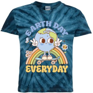 Earth Day Teacher Everyday Kids Tie-Dye T-Shirt