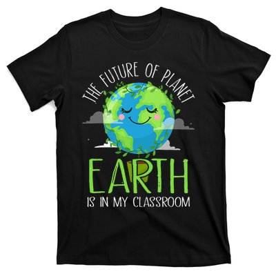 Earth Day Teachers 2024 Funny Classroom T-Shirt