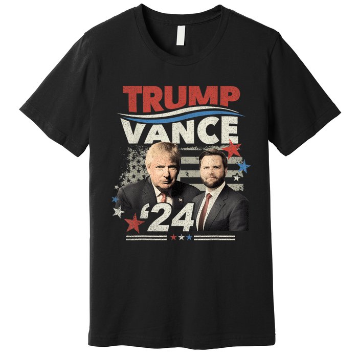 Election Donald Trump Jd Vance 2024 Premium T-Shirt