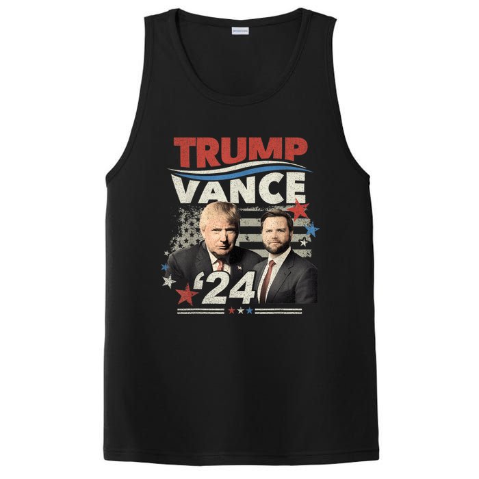 Election Donald Trump Jd Vance 2024 PosiCharge Competitor Tank