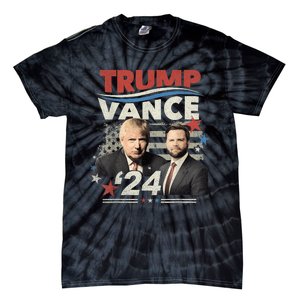 Election Donald Trump Jd Vance 2024 Tie-Dye T-Shirt