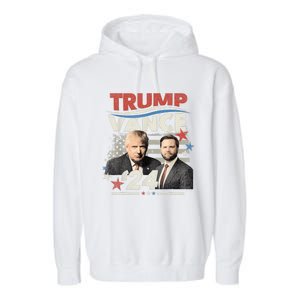 Election Donald Trump Jd Vance 2024 Garment-Dyed Fleece Hoodie