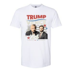 Election Donald Trump Jd Vance 2024 Softstyle CVC T-Shirt