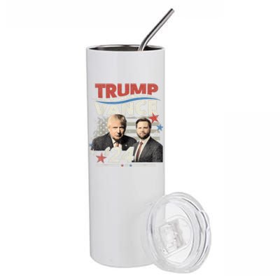 Election Donald Trump Jd Vance 2024 Stainless Steel Tumbler