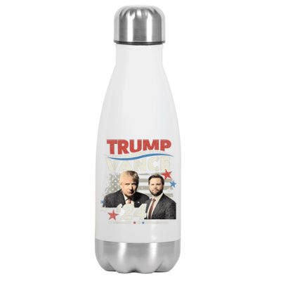 Election Donald Trump Jd Vance 2024 Stainless Steel Insulated Water Bottle