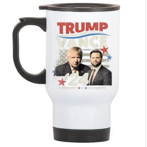 Election Donald Trump Jd Vance 2024 Stainless Steel Travel Mug