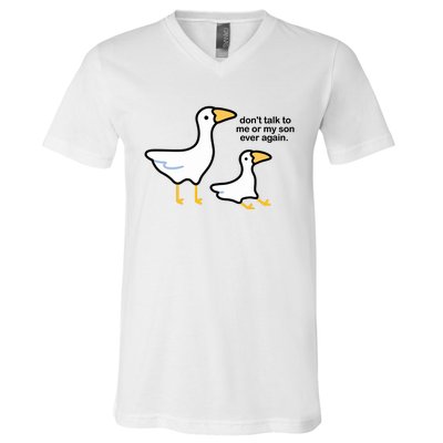 Eveoart DonT Talk To Me Or My Son Ever Again V-Neck T-Shirt