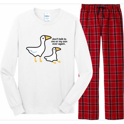 Eveoart DonT Talk To Me Or My Son Ever Again Long Sleeve Pajama Set