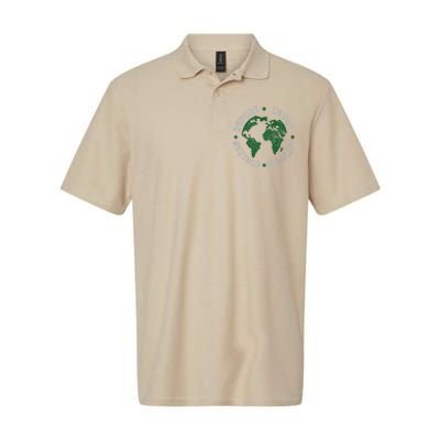 Earth Day Teacher Recycle Vintage Recycling Earth Day Softstyle Adult Sport Polo