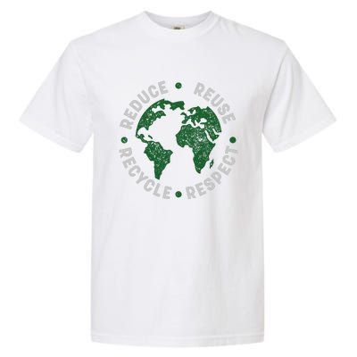 Earth Day Teacher Recycle Vintage Recycling Earth Day Garment-Dyed Heavyweight T-Shirt