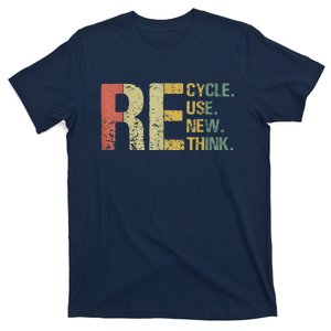 Earth Day Tee Recycle Reuse Renew Rethink T-Shirt