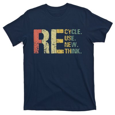 Earth Day Tee Recycle Reuse Renew Rethink T-Shirt