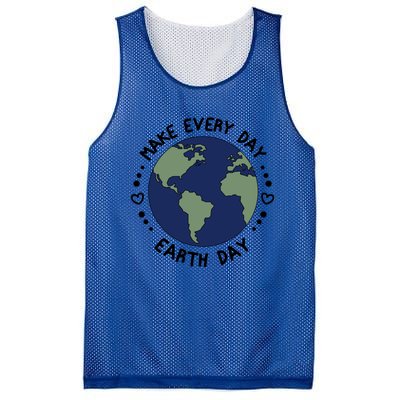 Earth Day Tee Make Everyday Earth Day Gift Planet Earth Day Gift Mesh Reversible Basketball Jersey Tank