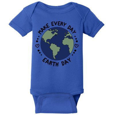 Earth Day Tee Make Everyday Earth Day Gift Planet Earth Day Gift Baby Bodysuit