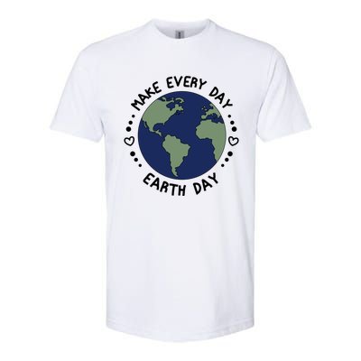 Earth Day Tee Make Everyday Earth Day Gift Planet Earth Day Gift Softstyle CVC T-Shirt