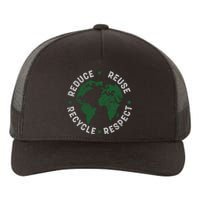 Earth Day Teacher Environment Day Recycle Earth Day Yupoong Adult 5-Panel Trucker Hat