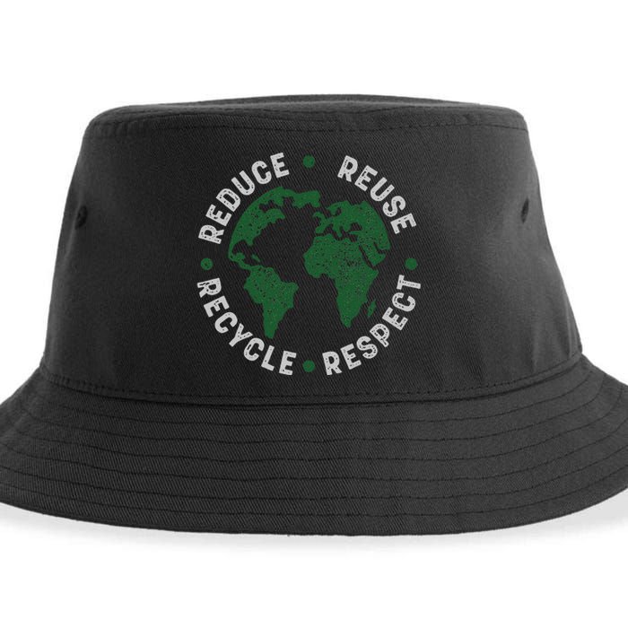 Earth Day Teacher Environment Day Recycle Earth Day Sustainable Bucket Hat