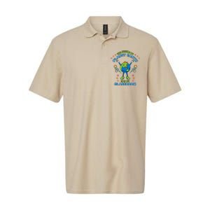 Earth Day Teacher The Future Of Earth Is In My Classroom Softstyle Adult Sport Polo