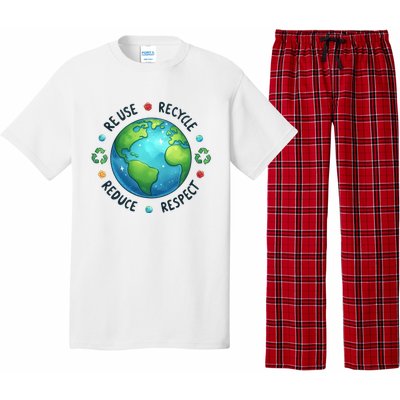 Earth Day Teacher Environment Day Recycle Earth Day Pajama Set