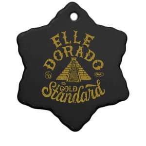 Elle Dorado The Gold Standard Ceramic Star Ornament