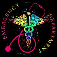 Emergency Department Tie Dye Ed Er Nurse Nursing Womens Tank Top
