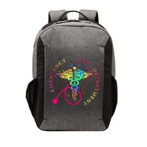 Emergency Department Tie Dye Ed Er Nurse Nursing Vector Backpack