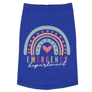 Emergency Departt Team Emergency Room Nursing Rainbow Tee Gift Doggie Tank