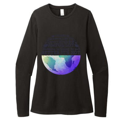 Earth Day Unless Someone Like You Cares A Whole Awful Lot Womens CVC Long Sleeve Shirt