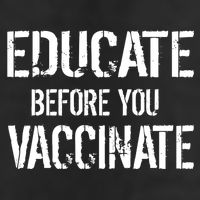 Educate Before You Vaccinate  Cool Comfort Performance Bucket Hat