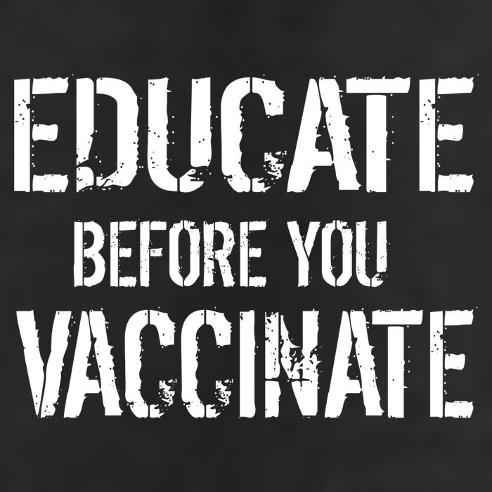 Educate Before You Vaccinate  Cool Comfort Performance Bucket Hat