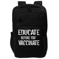 Educate Before You Vaccinate  Impact Tech Backpack