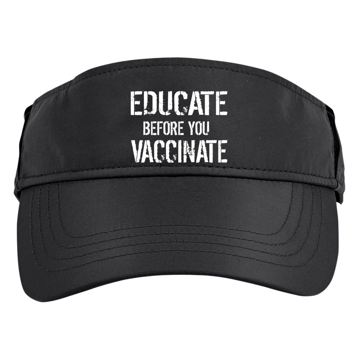 Educate Before You Vaccinate  Adult Drive Performance Visor