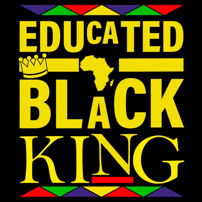 Educated Black King Long Sleeve Shirt