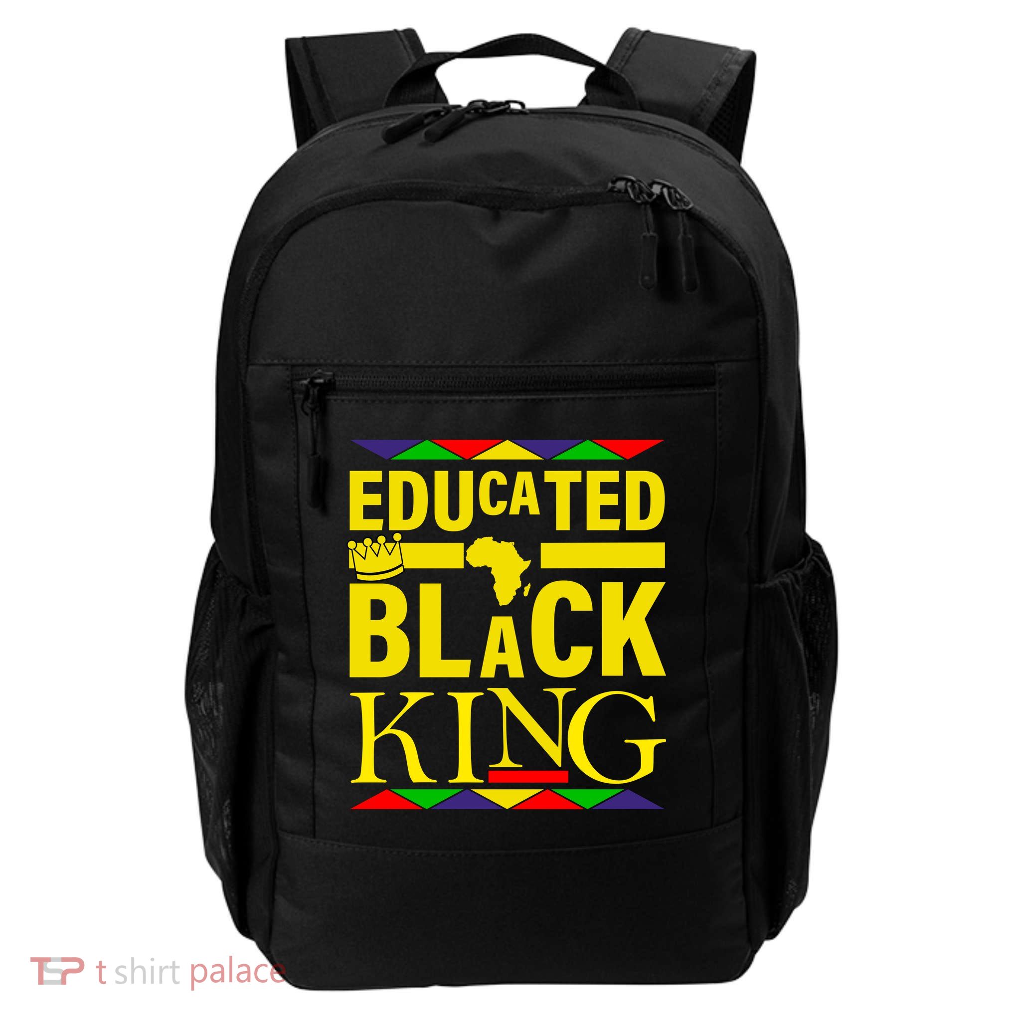 Educated Black King Daily Commute Backpack