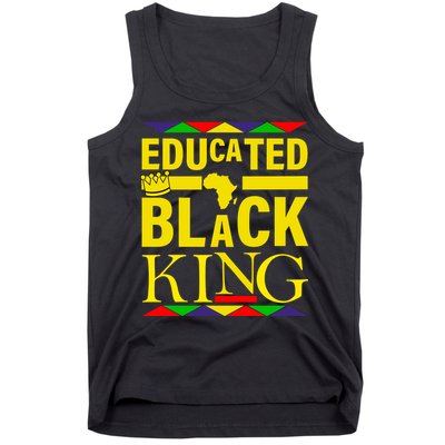 Educated Black King Tank Top